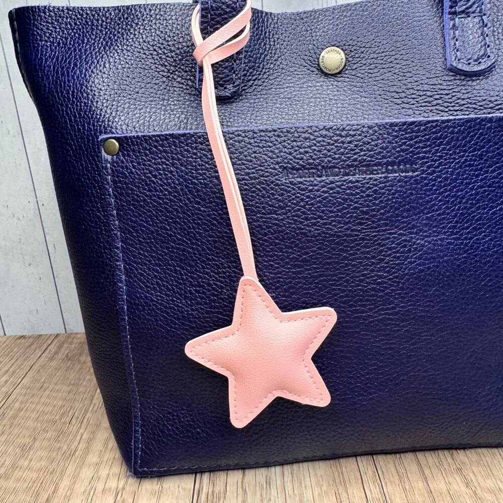 Star Bag Charm Bright Pink Crossbody Purse Charm NEW Cute Bag Flair FAST SHIP